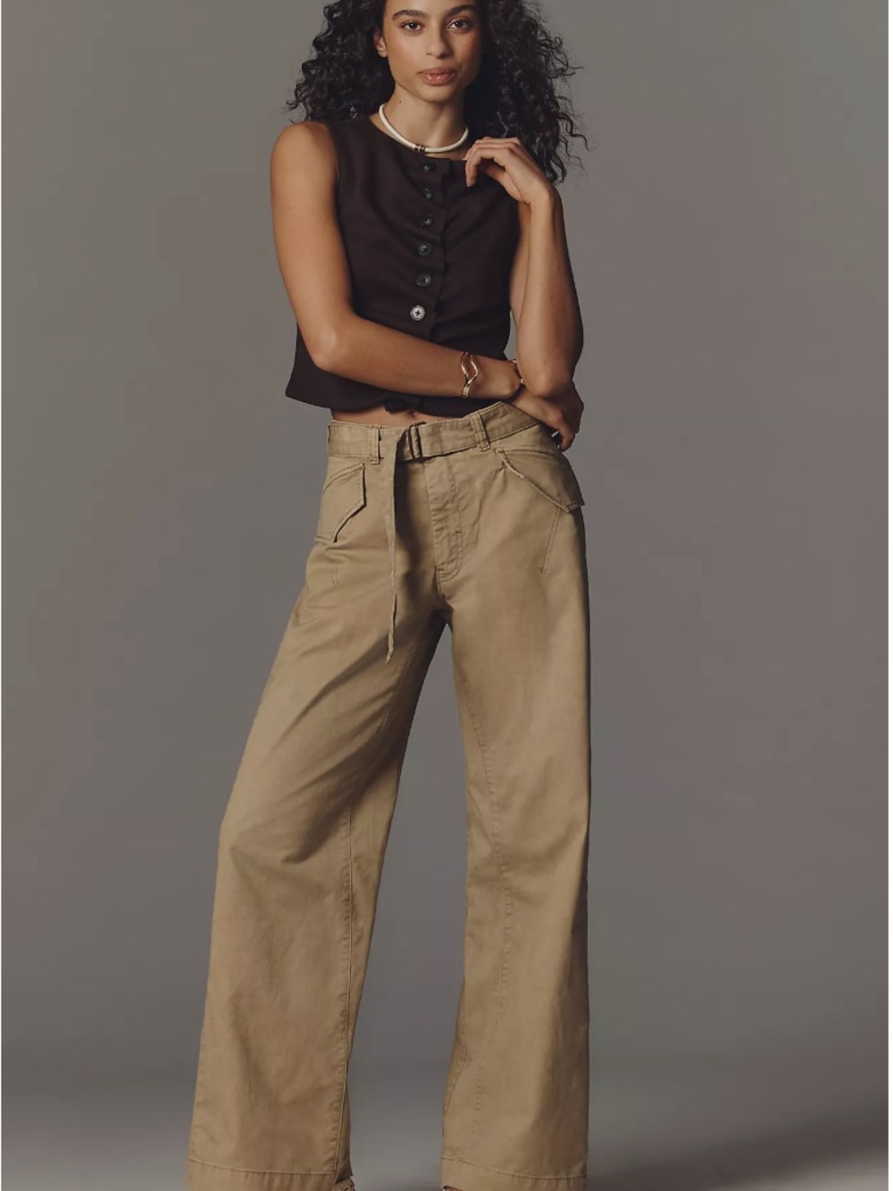 Pilcro Ace Full Slouch Pant NWT!